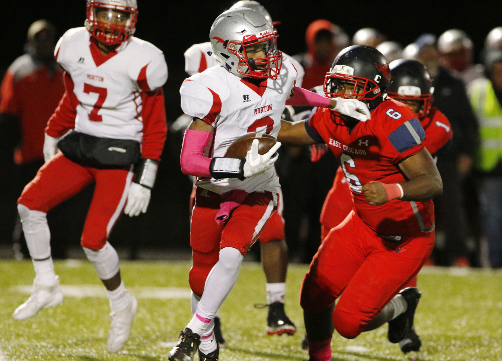Morton at EC Central football
